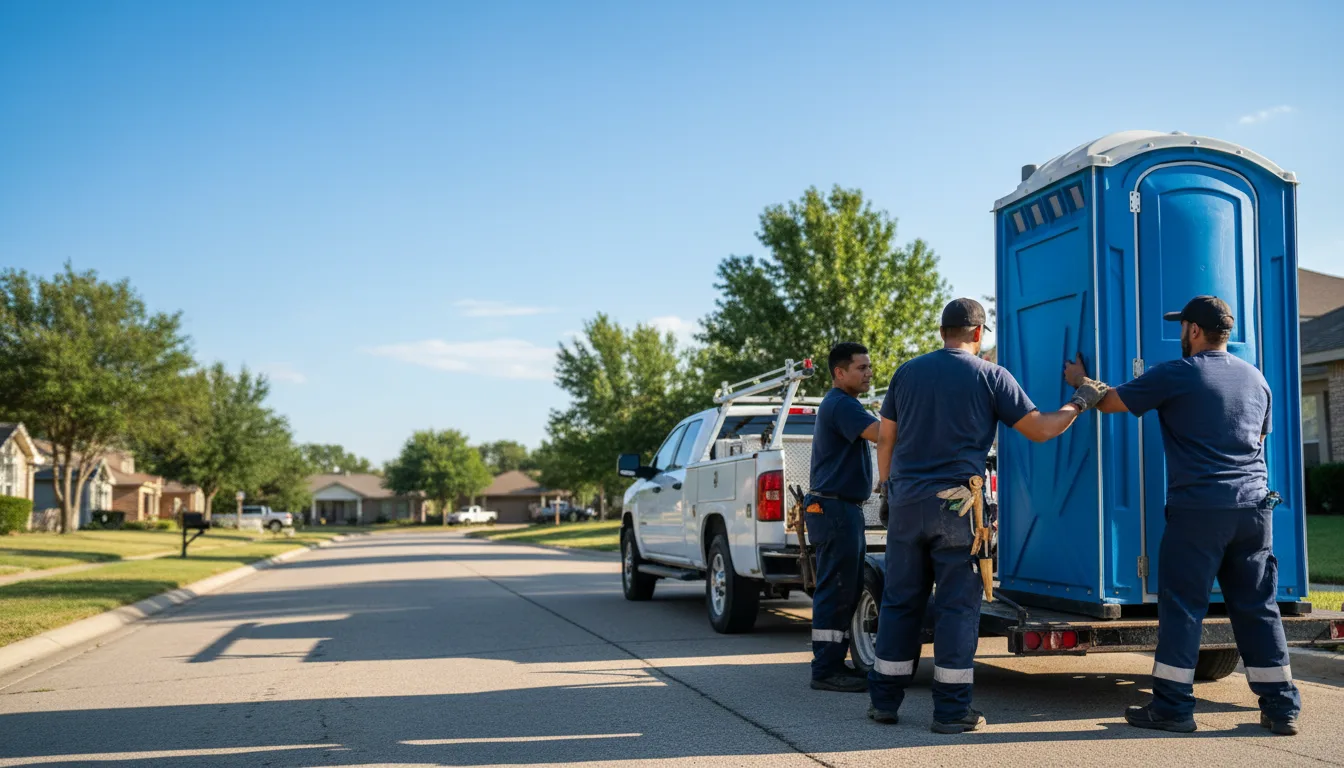 Portable Toilet Rental in Rosamond, IL near me